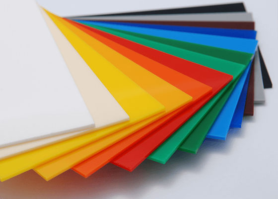 แผ่นพลาสติกตัดขนาดที่กำหนดเอง A3 A4 Polished Perspex 100% PMMA Colored Clear Transparent Sheet Acrylic