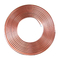 ท่อม้วนทองแดงไร้รอยต่อ C10100 C11000 C12200 3mm 15m ท่อเหล็กทองแดงกลมม้วน
