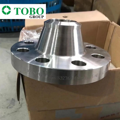 Forged Flanges Super Duplex Pipe Fittings คอเชื่อมหน้าแปลน A182 F55 ASME B16.5 CL1500 5 "ฟิตติ้งฟอร์จ