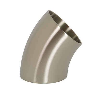 โลหะ นิเคิล สังกะสี Inconel 600 45 องศา Butt ท่อเอลโค ASME B16.9 1 ถึง 24 นิ้วเงิน