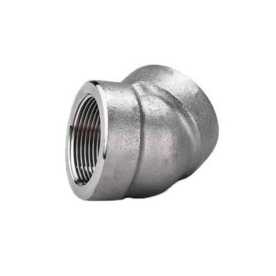 อุปกรณ์ประกอบท่อเหล็กไร้สารสกัด กลมเล็บ 45° A182 F316H SR สําหรับการเชื่อมต่อ