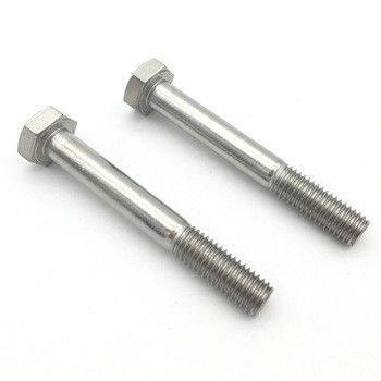ราคาโรงงานสแตนเลส 304316 316L DIN 931 DIN 933 สลักเกลียวและน็อตหกเหลี่ยม / Hex Bolt