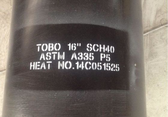 โลหะผสมอบ ASTM A335 P5 P9 ท่อเหล็กดึงเย็น