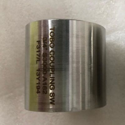 ท่อโลหะผสมนิกเกิล SW Coupling Inconel 625 UNS N06625 Silver Coupling