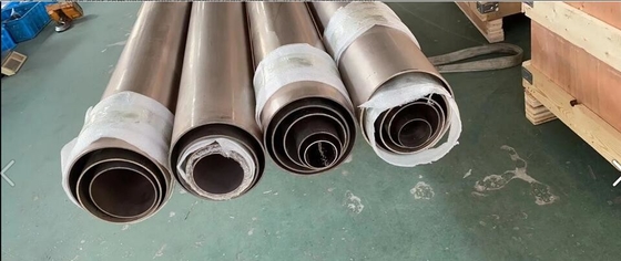 ท่อทองแดงนิกเกิล Monel400 ASTM B467 ท่อไม่มีรอยต่อขนาดเส้นผ่านศูนย์กลาง 30" Sch40s