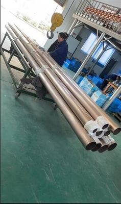 ท่อทองแดงนิกเกิล Monel400 ASTM B467 ท่อไม่มีรอยต่อขนาดเส้นผ่านศูนย์กลาง 40 "Sch10s
