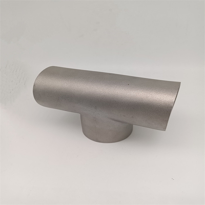 Butt-welding เท่ากับ Tee Silver Gas Water Heating Pipe Fitting Equal 90 Degree