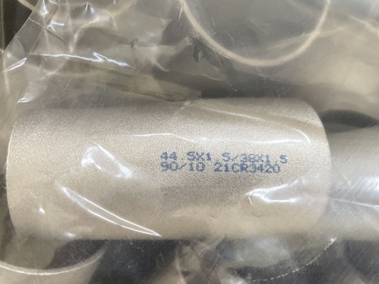 ข้อต่อท่อเหล็กอัลลอยด์ EQUAL TEE 2 "2.5MM EEMUA 146/1 ASTM B466 UNS C70600 TEE