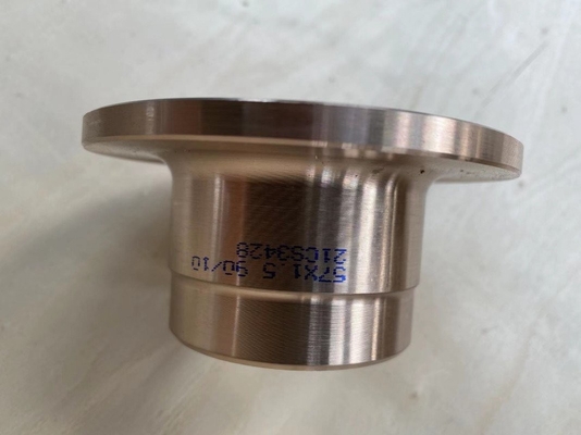 อุปกรณ์ท่อสแตนเลสดูเพล็กซ์ชนิดสั้นปลายกุด UNS S31254 ASME B16.9 SCH40
