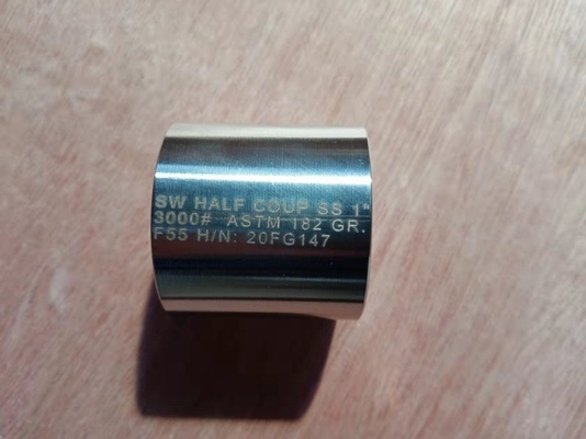 ท่อโลหะผสมนิกเกิล SW Coupling Inconel 625 UNS N06625 Silver Coupling