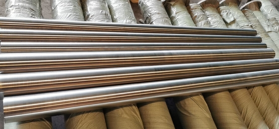 ท่อโลหะผสมนิกเกิล Incoloy 800 UNS N08800 ท่อโลหะผสมกลมท่อไร้รอยต่อดึงเย็น