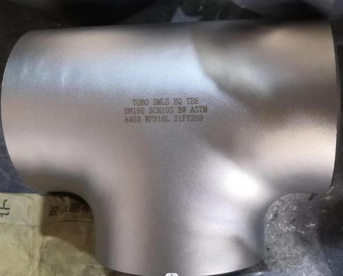 ข้อต่อท่อเหล็กโลหะผสม Hastelloy BW เท่ากับที B3 ASME B16.9