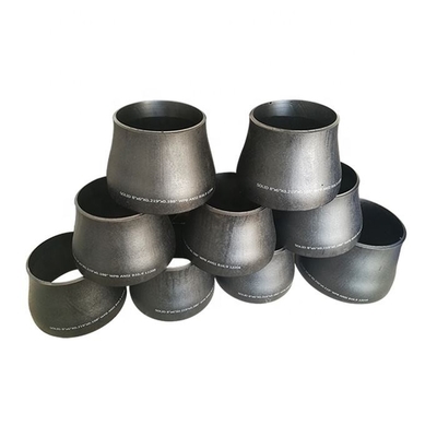 ANSI Black Carbon Steel A234wpb ตัวลดศูนย์กลางข้อต่อท่อไร้รอยต่อ