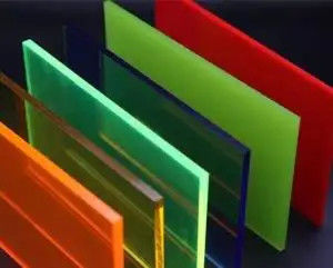 แผ่นอะครีลิคหล่อทนรังสียูวี GB/T 7134 แผ่นอะครีลิคหล่อความกว้างมาตรฐานแบบกำหนดเองสำหรับจอแสดงผล