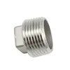 ข้อต่อท่อเกลียวสแตนเลส ข้อต่อท่อเกลียว ปลั๊กหัวเหลี่ยม 150PSI SS304 SS316