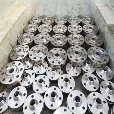 หน้าแปลน RF หน้าแปลนเหล็กโลหะผสมนิกเกิล Inconel600 หน้าแปลนคอเชื่อม ASME B16.5