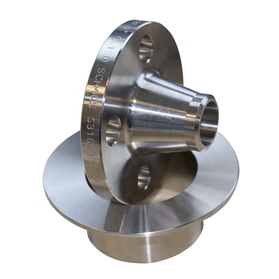 คอเชื่อมหน้าแปลนเหล็กโลหะผสมนิกเกิล ASME B16.5 150# B564 N04400 3”