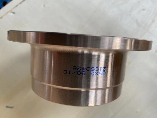 ปลายก้านทองแดงนิกเกิล UNS 70600 10” SCH40 Lap Joint Stub End Butt Weld Fittings