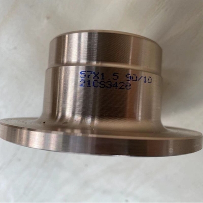 อุปกรณ์ท่อเหล็กโลหะผสมข้อต่อทองแดงนิกเกิล Lap Joint Stub End 90/10 C70600 Flange Short Type