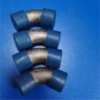 ข้อต่อท่อเหล็กข้อศอก LR โลหะผสมนิกเกิล ASTM B366 N04400 Monel 400 ข้อศอก 90 องศา