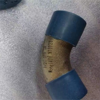 ข้อต่อท่อเหล็กข้อศอก LR โลหะผสมนิกเกิล ASTM B366 N04400 Monel 400 ข้อศอก 90 องศา