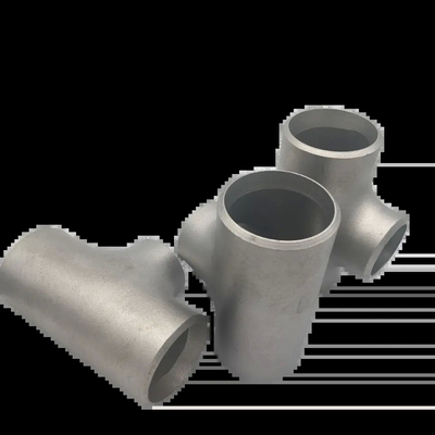 อุปกรณ์ท่อเหล็กคาร์บอนราคาถูก XXS 16 "A234 WPB BW Tee ASME B16.9