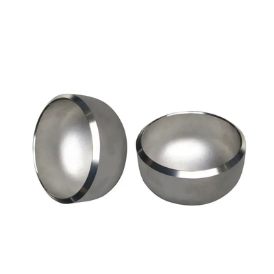 ฝาท่อโลหะผสมนิกเกิล Inconel 625 ฝา 3 "88.9 มม. Xs ความหนาของผนังไม่มีรอยต่อ SCH80 ฝาท้ายท่อ