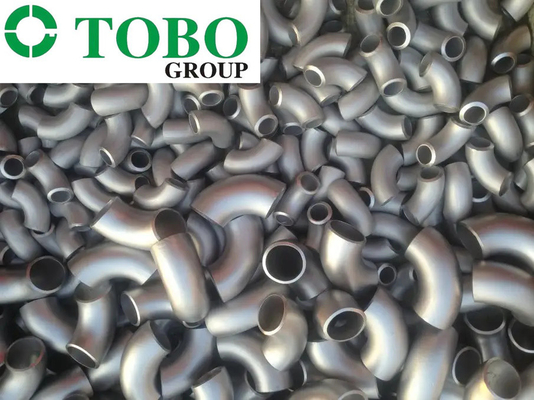 ข้อต่อท่อสแตนเลส A403 WP304L BW ข้องอ 1" SCH10S 90D/180D ASME B16.9