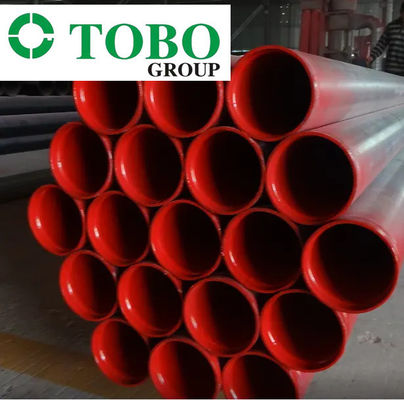 API5L X52 PSL1 6 นิ้ว SCH40 พลาสติกเคลือบท่อเหล็ก DIN 30678