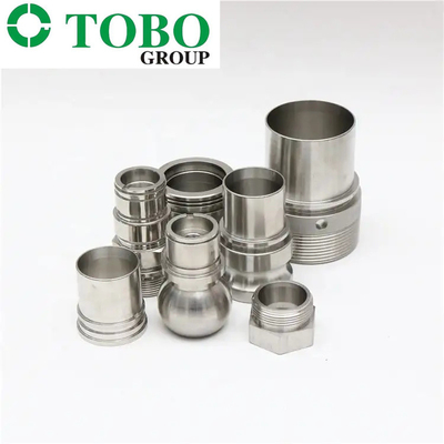 อุปกรณ์ท่อเหล็กโลหะผสมไทเทเนียม B366 N10665 จุกนม Swage โลหะผสมไทเทเนียม