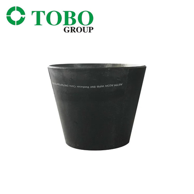 อุปกรณ์ท่อเหล็กคาร์บอนไทเทเนียม ASTM B363 Ti Gr7 2 '' x 1 '' SCH10S x SCH40S หัวนมโลหะผสมไทเทเนียม