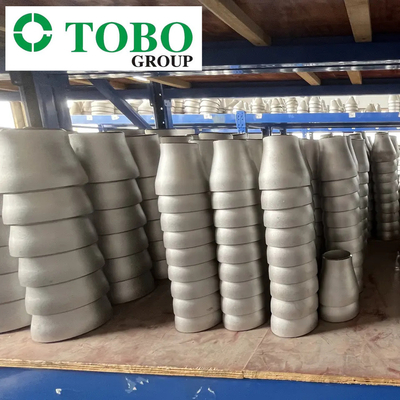อุปกรณ์ท่อเหล็กโลหะผสมนิกเกิล ASTM B366 WPNCI 4 '' x 3 '' SCH40 ตัวลดศูนย์กลางการเชื่อมก้น
