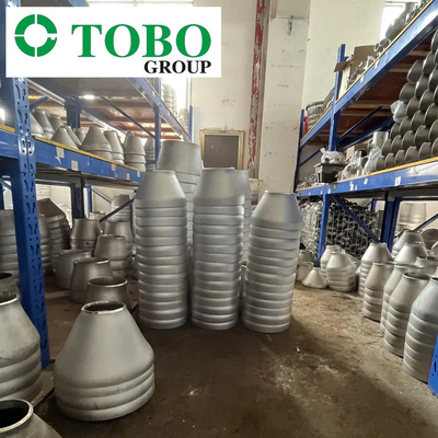 อุปกรณ์ท่อเหล็กโลหะผสมนิกเกิล ASTM B366 WPNCI 4 '' x 3 '' SCH40 ตัวลดศูนย์กลางการเชื่อมก้น
