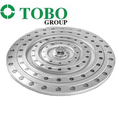 หน้าแปลนเหล็กโลหะผสมนิกเกิล BL หน้าแปลน Incoloy800HT 6" FF 300# ASME B16.5