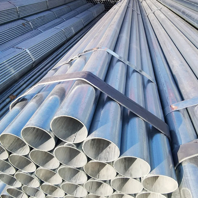 การชําระเงินในหลอดเหล็กหมักร้อนแบบ Spangle ERW ขนาดกลาง ASTM A53/BS1387/EN10255 มาตรฐาน