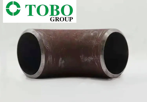 SCH10 เหล็กกล้าโลหะผสมนิกเกิล 90D ข้อศอกสั้นรัศมีโค้งก้นอุปกรณ์เชื่อมท่อ ASME B16.9 B366 WPNCI