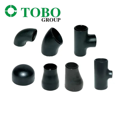 เหล็กกล้าคาร์บอนขายร้อน ASME / ANSI B16.28 ข้อต่อท่อเชื่อมก้น 45 องศาข้อศอก SR รัศมีสั้น
