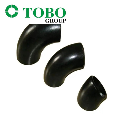 เหล็กกล้าคาร์บอนขายร้อน ASME / ANSI B16.28 ข้อต่อท่อเชื่อมก้น 45 องศาข้อศอก SR รัศมีสั้น
