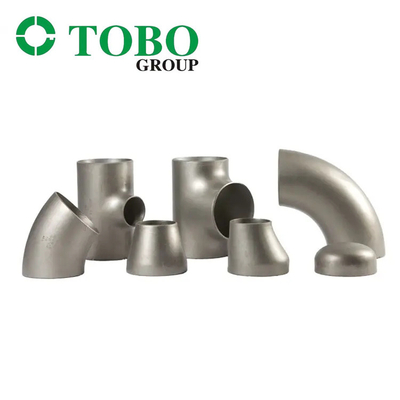 TOBO A234 ข้อต่อท่อเหล็กโลหะผสมข้อศอก 90 องศาเหล็กกล้าคาร์บอนไร้รอยต่อ