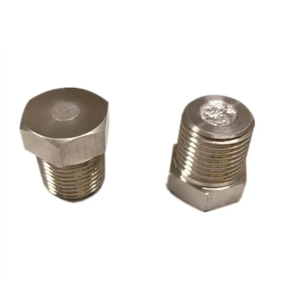 Hex Head Pipe Plug โลหะผสมเหล็กปลอมแปลง B366 1/4 3/8 1/2 1 นิ้วปลั๊กเกลียวตัวผู้