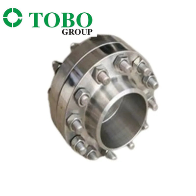ข้อต่อท่อแบบกำหนดเองคุณภาพสูงคอเชื่อมแบบเกลียว Inconel 625 หน้าแปลนโลหะผสมนิกเกิล