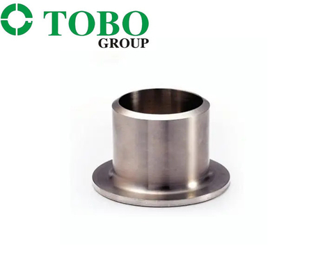 1/2 ใน -48 ในกำหนดการ 5S เพื่อกำหนดเวลา 80 ASME B16.9 ASME B363 EN1092 WPT2 Titanium Lap Joint Stub End
