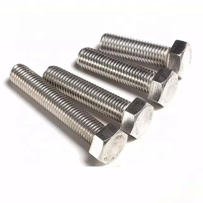 หน้าแปลนหกเหลี่ยมแบบกำหนดเองที่มีความแข็งแรงสูง GR5 Ti-6al-4v รัดไทเทเนียม สลักเกลียวไทเทเนียม สกรูไทเทเนียม