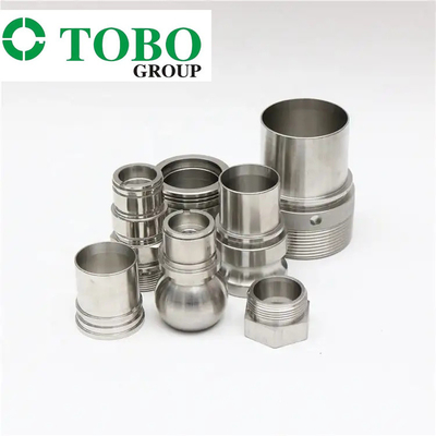 อุปกรณ์ท่อเหล็กโลหะผสมไทเทเนียม B366 N10665 จุกนม Swage โลหะผสมไทเทเนียม