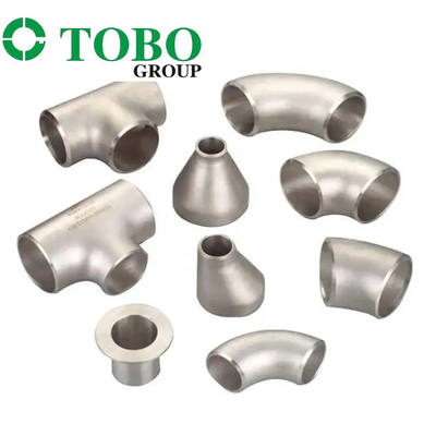 อุปกรณ์ท่อเหล็กโลหะผสมไทเทเนียม B366 N10665 จุกนม Swage โลหะผสมไทเทเนียม