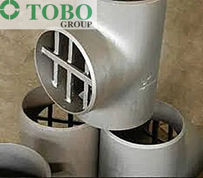 เชื่อม 1/2 "-48" ASME B16.9 ASTM B366 Hastelloy B2 UNS N10665 โลหะผสม B2 Barred Tee