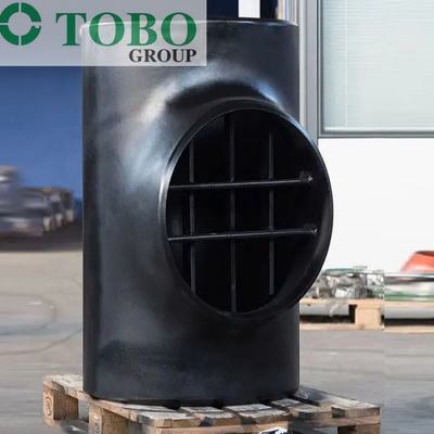 เชื่อม 1/2 "-48" ASME B16.9 ASTM B366 Hastelloy B2 UNS N10665 โลหะผสม B2 Barred Tee