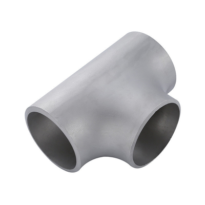 อุปกรณ์ท่อเหล็กโลหะผสม ASME B16.9 ASTM A234 WP11 ทีไม่มีรอยต่อ 2 '' SCH40 ทีเท่ากับ