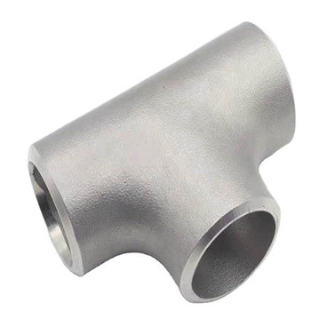 สายต่อรองท่อแบบ Equal Tee BW Super Duplex ASME B16.9 SMLS 4" SCH40S