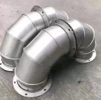 วงศ์สั้น ชาย Threaded 90 ° / 45 ° เอลโก้ ASME B16.9 ท่อรองผลิต
